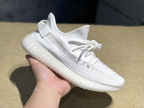 Adidas Yeezy Boost 350 V2 GID 350V2 hollow all-white men_s and women_s shoes 36-46-aafd32cc